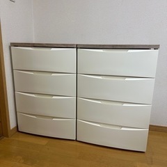 アイリスオーヤマ　新品チェスト2つセット