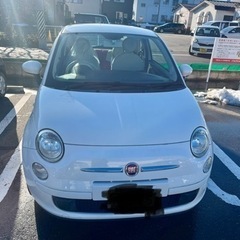 FIAT  1.2  赤白ツーシート　フィアットの画像