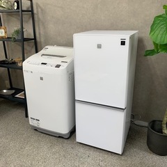 ☑︎ご成約済み🤝 SHARP 乾燥付き☀️ 一人暮らし家電セット💫の画像