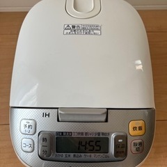 IH炊飯器　Panasonic社製の画像
