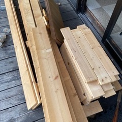 あげます。木材。の画像