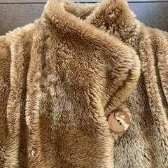 毛皮風　ボアコート　120の画像