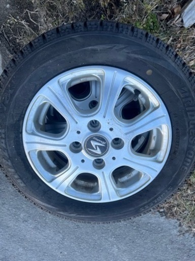【話し中】155/65R13　スタッドレスタイヤ　アルミホイールセット