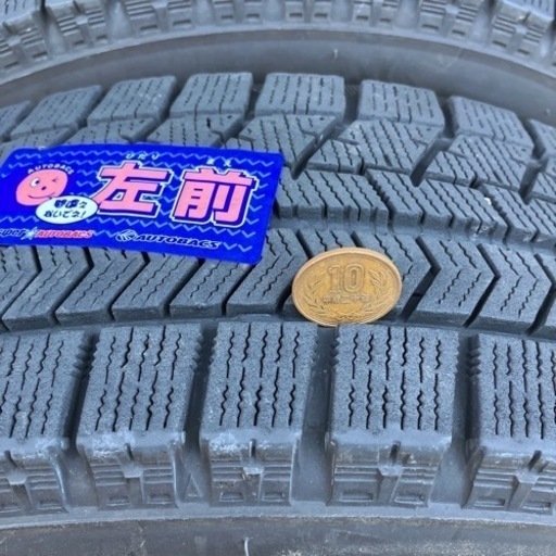 【美品】軽自動車用スタッドレスタイヤ ブリヂストン 155/65R14