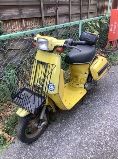 終了　ホンダ　タクトAB07 鍵有書無ジャンク