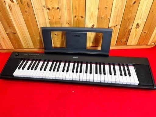 電子キーボード piaggero YAMAHA NPｰ12B ブラック