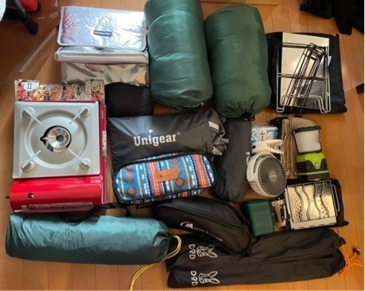 キャンプ用品 状態綺麗 まとめ処分