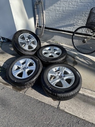 アルファード30純正ホイールタイヤセット4本走行1000km以内