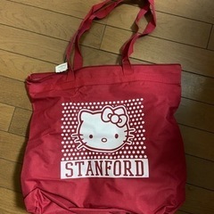 年末まで　ハローキティxスタンフォード　トートバッグ