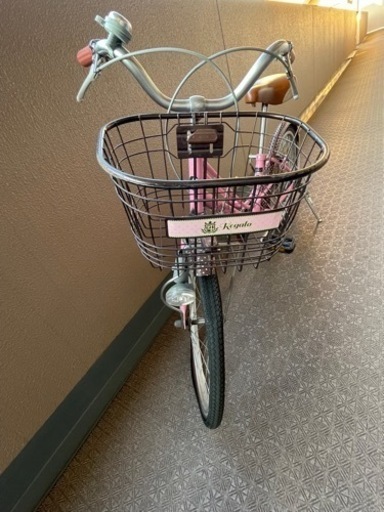 子供用自転車　20インチ　可愛いピンク　お値下げ対応します。