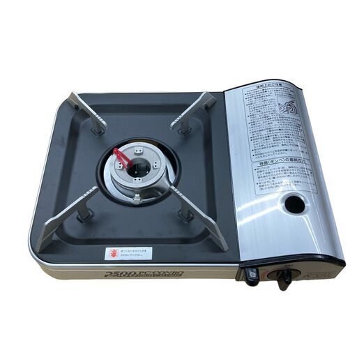 【REGASTOCK川崎店】【未使用品】孔雀印 ピーシーコンロ PC-A250L カセットコンロ シルバー 2500 ハイカロリー　①