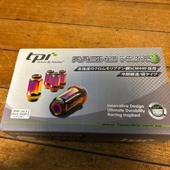 高強度ロックナット、エアバルブ　レインボーカラー　新品