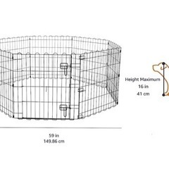 犬用サークルの画像