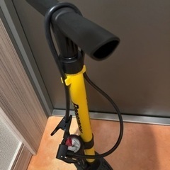 パナレーサー　楽々ポンプ　空気圧ゲージ付き（BFP-PGAY1-LH)の画像