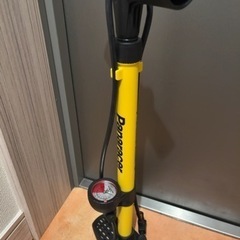 パナレーサー　楽々ポンプ　空気圧ゲージ付き（BFP-PGAY1-LH)の画像