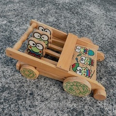 ケロケロッピ🌈手押し車！美品！の画像