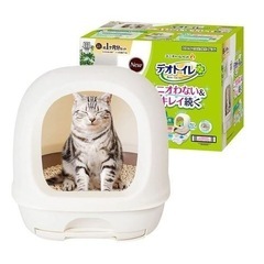 ユニ・チャーム デオトイレ 本体フード付き ナチュラルアイボリーの画像