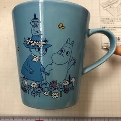 ムーミン　お皿、マグカップの画像