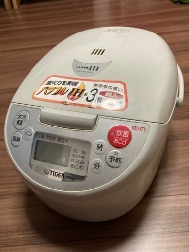 タイガー　JKD-H100　炊飯器