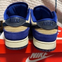 【美品】NIKE WMNS DUNK LOW LX BLUE SUEDE ナイキ　ダンクの画像