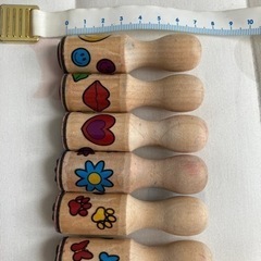 ハンコ　スタンプ　6個セットの画像