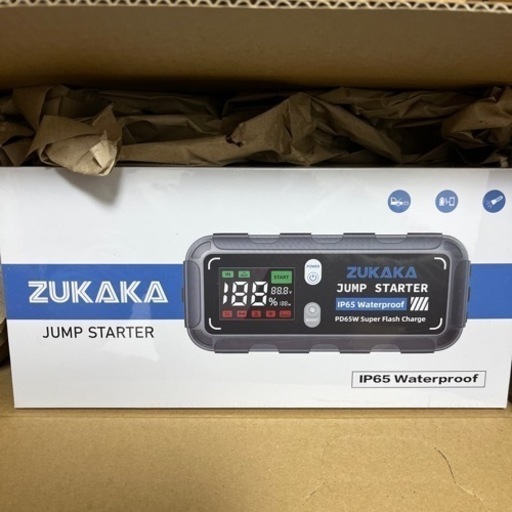 新品】ジャンプスターター 26800mAh 6000A