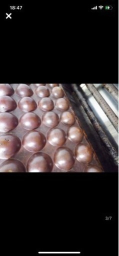 業務用たこ焼き機32穴2連合計54穴 4.5cm 大穴 天然ガス用 明石焼き 玉子焼き 銅板 屋台