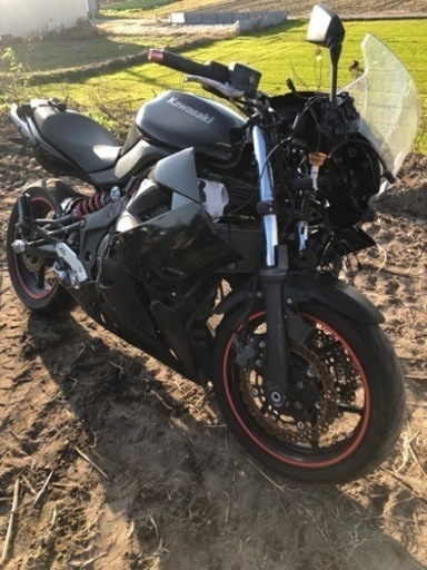 カワサキ　ニンジャ400R    書類付部品取り車