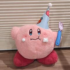 《美品》カービィ⭐ふわふわぬいぐるみBIG