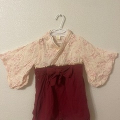 袴　ロンパース　80の画像