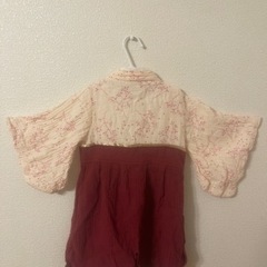 袴　ロンパース　80の画像