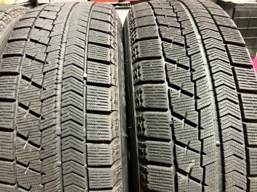 195/65R15バリ山スタッドレスタイヤ付きホイール4本　プリウス等　ランクB