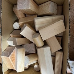 手作り 大量 木の積み木 