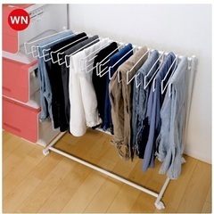 ズボン収納　ズボンラック　今月購入