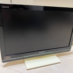 取引中　シャープ　AQUOS 液晶テレビ　22インチ　画面綺麗の画像