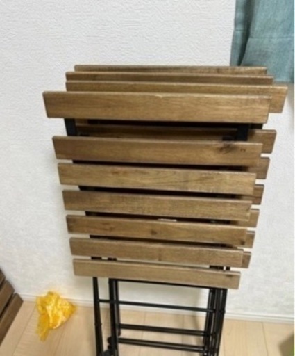 IKEA 屋外テーブル　イス