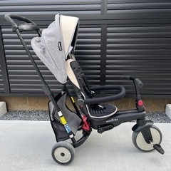 三輪車　ベビーカー　スマートトライク　STR（グレー）の画像