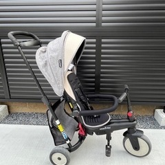 三輪車　ベビーカー　スマートトライク　STR（グレー）の画像