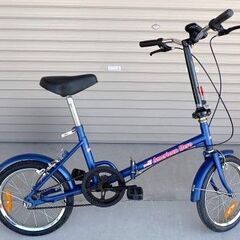 Amazon | 折りたたみ自転車 16インチ フロントライト・ロック錠