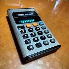 CASIO 初期の電卓　pocket-8Sの画像
