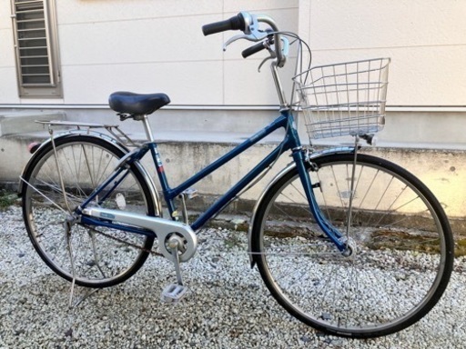 519、ブリヂストンママチャリ27インチ緑