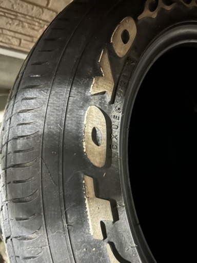 【早い者勝ち】ハイエース　中古タイヤ　215/65/16  7〜8分　4本　ホワイトレター