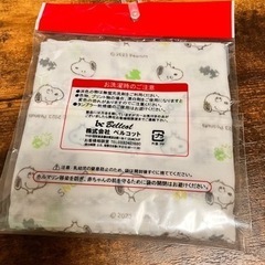 SNOOPYのガーゼハンカチの画像