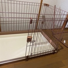 値下げしました　ドッグケージ　美品の画像