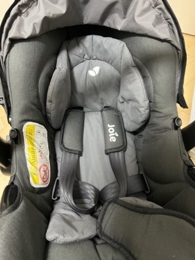 joie jemm トラベルシステム　チャイルドシート　ベース付き　グレー　KATOJI  ISOFIX
