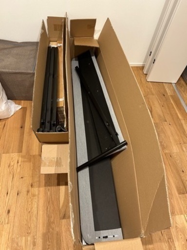 IKEA ダブルベット　解体済み　スラットゥム　フレームのみ