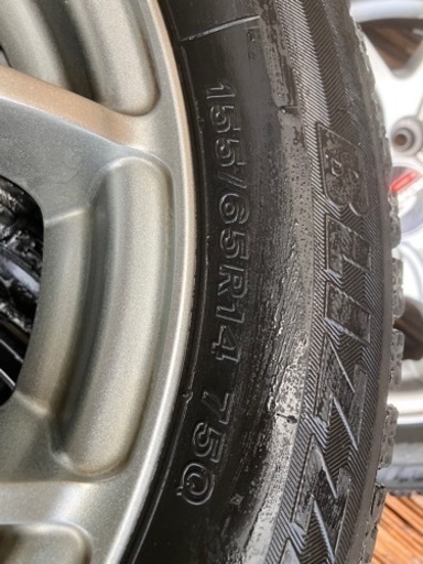 155/65R14軽サイズスタッドレス