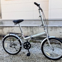 524、折りたたみ自転車20インチキャプテンスタッグ