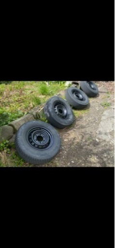 ハイエース スタッドレスホイール GOODYEAR ICENAVI 195/80 R15