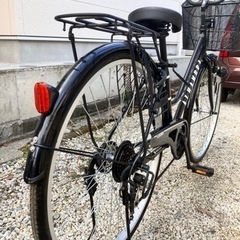 516、ママチャリ27インチ黒
